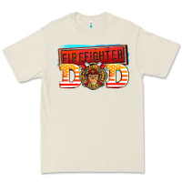 Bone firefighter dad Premium Tee - AdoDesignShop