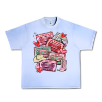 Grape Ice valentines day cassette tapes Urban Heavy Tee - MaliasSmallBusiness