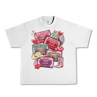 Lunar Rock valentines day cassette tapes Urban Heavy Tee - MaliasSmallBusiness