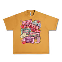 Peanut Butter valentines day cassette tapes Urban Heavy Tee - MaliasSmallBusiness