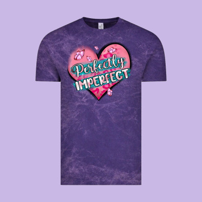Perfectly Imperfect Vintage Tee Designed By Maliassmallbusiness