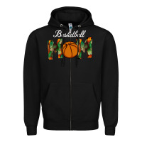 Black Basketball Mom Zipper Hoodie - Bettercallsaul
