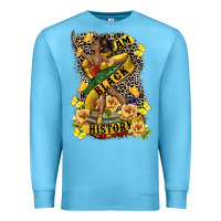 Ocean Blue i am black history Premium Sweatshirt - CowGirlArtShop