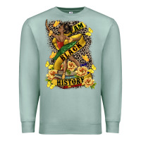 Seafoam i am black history Premium Sweatshirt - CowGirlArtShop