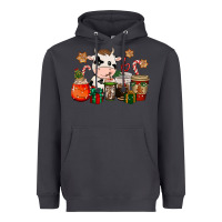 Smoke cow coffee cups christmas Heavyweight Hoodie - CowGirlArtShop