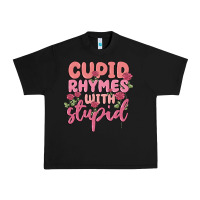 Black cupid rhymes with stupid Urban Heavy Tee - MaliasSmallBusiness