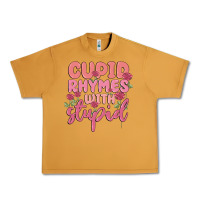 Peanut Butter cupid rhymes with stupid Urban Heavy Tee - MaliasSmallBusiness