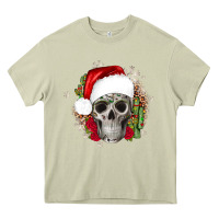 Mossy skull Christmas cactus Heavy Core Tee - JahusDesignShop