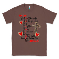 Chestnut for god so loved the world Classic Tee - MaliasSmallBusiness