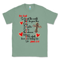 Sage for god so loved the world Classic Tee - MaliasSmallBusiness