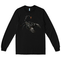 Black scorpion Long Sleeve Tee - JahusDesignShop
