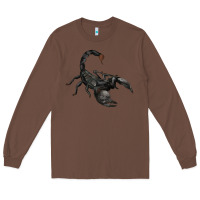 Chestnut scorpion Long Sleeve Tee - JahusDesignShop