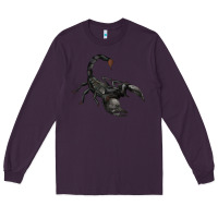 Plum scorpion Long Sleeve Tee - JahusDesignShop