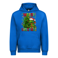 Cobalt merry christmas dragon Urban Hoodie - FaDigitalArtStudio