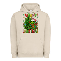 Pigment French Oak merry christmas dragon Urban Hoodie - FaDigitalArtStudio