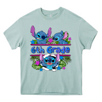 Arona preview flower stitch 6 th grade Heavy Core Tee - AdoDesignShop