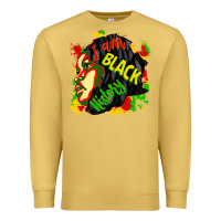 Antique Gold i am black history Premium Sweatshirt - CowGirlArtShop