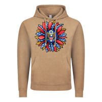 American Sunflower Vintage Hoodie | Teevron