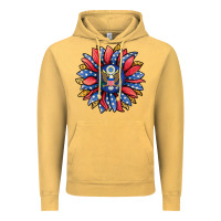 Vintage Mustard american sunflower Vintage Hoodie - Jasminsmagicworld