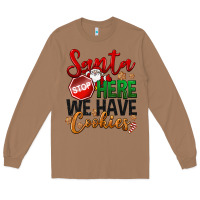 Toasted Coconut Santa here we have cookies Long Sleeve Tee - NancyCooperArtShop