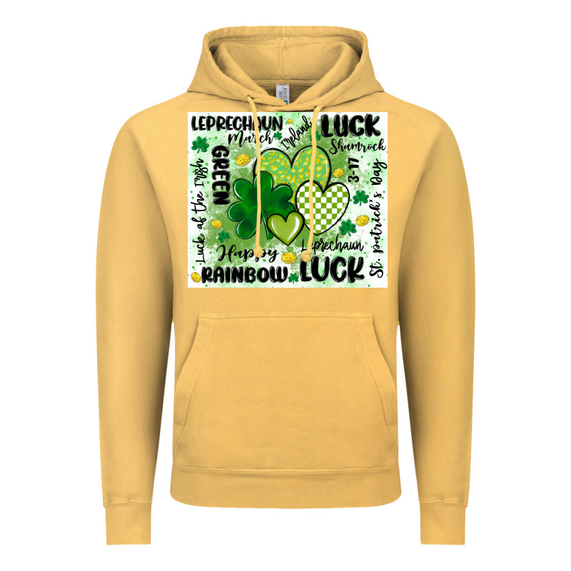 St Patricks Day Vintage Hoodie by MaliasSmallBusiness | Teevron