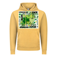 Vintage Mustard st patricks day Vintage Hoodie - MaliasSmallBusiness