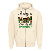 Sandshell Being A Mom Makes My Life Complete For dark Zipper Hoodie - Bettercallsaul