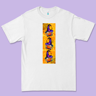 Halloween Gnome Pen Wrap Premium Tee Designed By Bundleandbundleshop