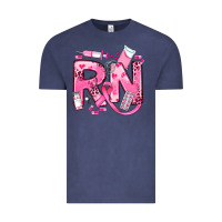 Vintage Denim breast cancer rn registered nurse Vintage Tee - JahusDesignShop
