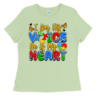 Matcha i am his voice he is my heart Ladies Tee - JahusDesignShop