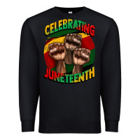 Black im celebrating juneteenth  (1) Premium Sweatshirt - CowGirlArtShop