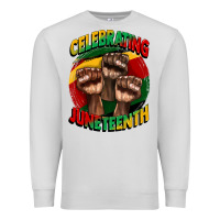 Dove Grey im celebrating juneteenth  (1) Premium Sweatshirt - CowGirlArtShop