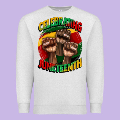 Im Celebrating Juneteenth  (1) Premium Sweatshirt Designed By Cowgirlartshop