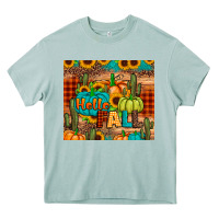 Arona hello fall pumpkin Heavy Core Tee - JahusDesignShop