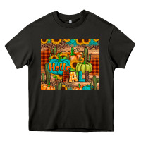 Asphalt hello fall pumpkin Heavy Core Tee - JahusDesignShop