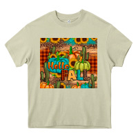 Mossy hello fall pumpkin Heavy Core Tee - JahusDesignShop