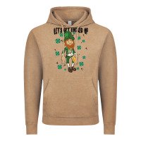Vintage Coffee let's get lucked up Vintage Hoodie - MaliasSmallBusiness