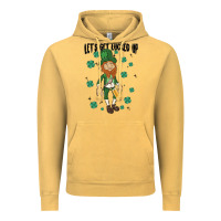 Vintage Mustard let's get lucked up Vintage Hoodie - MaliasSmallBusiness