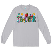 Moon Dust Easter Teacher Long Sleeve Tee - NancyCooperArtShop