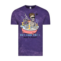 Cloud Purple do i look like i give a duck Vintage Tee - MaliasSmallBusiness