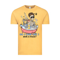 Vintage Mustard do i look like i give a duck Vintage Tee - MaliasSmallBusiness