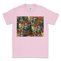 Bubblegum Pink easter pattern Classic Tee - CowhideDigitalArt