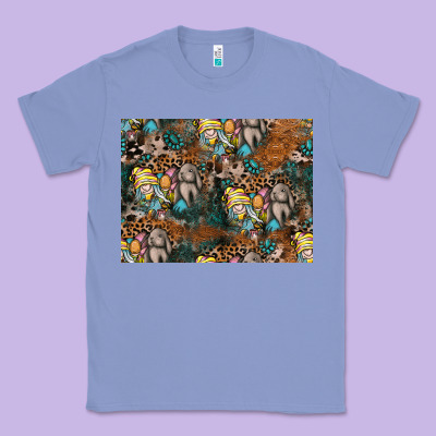Easter Pattern Classic Tee Designed By Cowhidedigitalart