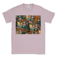 Lilac easter pattern Classic Tee - CowhideDigitalArt