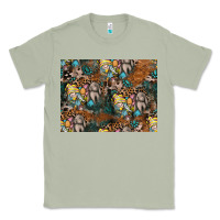 Matcha easter pattern Classic Tee - CowhideDigitalArt