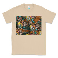 Mushroom easter pattern Classic Tee - CowhideDigitalArt