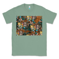 Sage easter pattern Classic Tee - CowhideDigitalArt