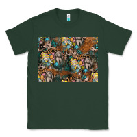 Sports Green easter pattern Classic Tee - CowhideDigitalArt