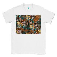 White easter pattern Classic Tee - CowhideDigitalArt