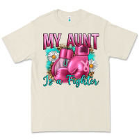 Bone Breast Cancer My Aunt İs A Fighter Premium Tee - Artiststas